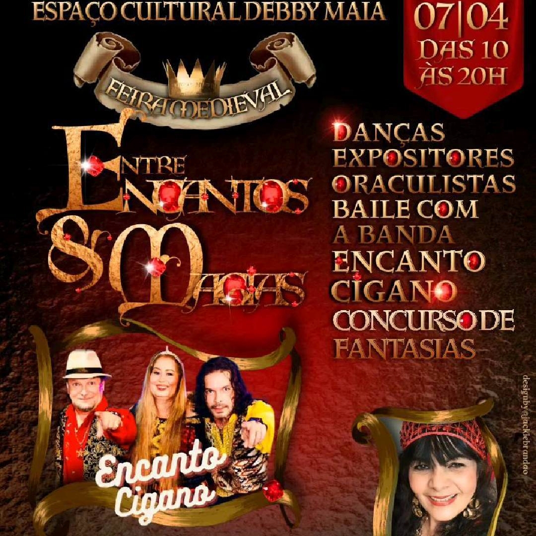 Feira Medieval Encantos e Magias-Venha participar